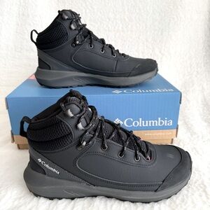 Columbia Women's Trailstorm Peak Mid Hiking Boots, Black, Size 8